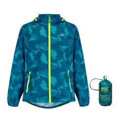 Kurtka wodoodporna Mac In A Sac Edition. Białe kurtki Mac In A Sac, l, bez wzorów, z materiału, klasyczne, z kapturem. Za 356.00 zł.