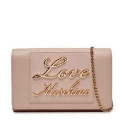 Torebka LOVE MOSCHINO. Czerwone kopertówki Love Moschino, bez wzorów, wizytowe, bez dodatków. Za 589.99 zł.
