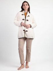 Admas Kurtka polarowa w kolorze kremowym rozmiar: XXL. Brązowe kurtki admas, xxl, bez wzorów, z polaru, bez kaptura. Za 130.99 zł.