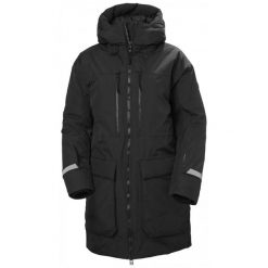 Parka damska Helly Hansen Maud. Czarne płaszcze Helly Hansen, na zimę, bez wzorów, casualowe, bez kaptura. W wyprzedaży za 1,472.00 zł.