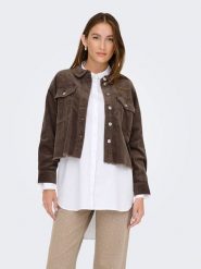 ONLY Kurtka przejściowa w kolorze brązowym rozmiar: XL. Brązowe kurtki ONLY, xl, bez wzorów, bez kaptura. Za 150.95 zł.