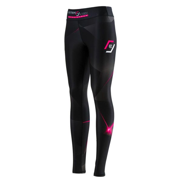 Legginsy sportowe damskie EXTREME HOBBY MT SPORT. Czerwone bielizna termoaktywna damska EXTREME HOBBY, l, bez wzorów, z elastanu, do biegania. Za 218.00 zł.