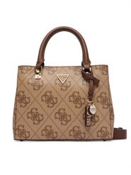 Guess Torebka Noelle II HWSO96 72050 Beżowy. Brązowe torebki klasyczne Guess, z aplikacjami, ze skóry, bez dodatków. Za 639.99 zł.
