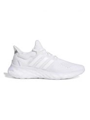 Adidas Buty "Ultraboost" w kolorze białym do biegania rozmiar: 38 2/3. Białe buty treningowe adidas, bez wzorów, z materiału, bez zapięcia, do biegania. Za 307.46 zł.