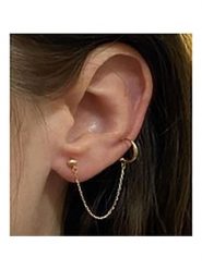 BY COLETTE Złote kolczyki-wkrętki "Clou" rozmiar: onesize. Żółte kolczyki BY COLETTE, złote. Za 282.95 zł.