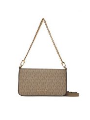 MICHAEL Michael Kors Torebka Bryant Small 32T5GYTU1V Beżowy. Brązowe listonoszki MICHAEL Michael Kors, bez wzorów, ze skóry, bez dodatków. Za 699.99 zł.