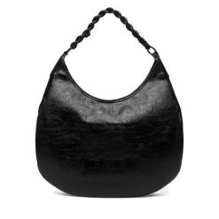 Torebka Just Cavalli. Czarne torebki klasyczne Just Cavalli, bez wzorów, klasyczne, bez dodatków. Za 849.99 zł.