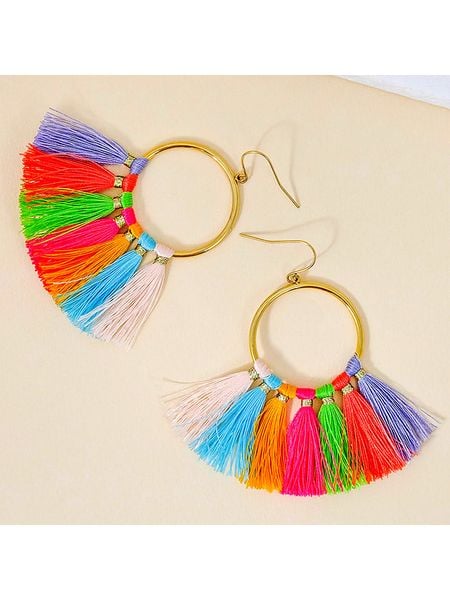 LA CHIQUITA Pozłacane kolczyki "Fuegosa Steel" rozmiar: onesize. Żółte kolczyki LA CHIQUITA, pozłacane. Za 78.84 zł.