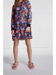 Rich & Royal Sukienka ze wzorem rozmiar: 36. Sukienki Rich & Royal, na co dzień, bez wzorów, bez kołnierzyka, bez ramiączek, mini, proste. Za 241.95 zł.