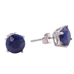 GALA Srebrne kolczyki z szafirami 1,7 ct. Szare kolczyki Braccatta, z szafirem, srebrne. Za 199.00 zł.