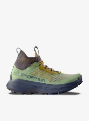 Buty turystyczne damskie La Sportiva Prodigio Hike GTX. Zielone buty trekkingowe La Sportiva, bez wzorów, z gore-texu, bez zapięcia, trekkingowe, gore-tex. Za 736.99 zł.