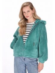 Schmuddelwedda Kurtka polarowa w kolorze turkusowym rozmiar: XL. Niebieskie kurtki Schmuddelwedda, xl, bez wzorów, z polaru, bez kaptura. Za 173.99 zł.