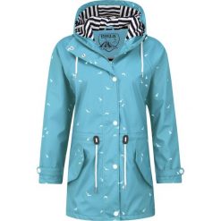 Płaszcz damski Pro-X Elements Marly. Niebieskie kurtki przeciwdeszczowe PRO-X ELEMENTS, bez wzorów, bez kaptura. Za 457.00 zł.