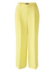 Oui Spodnie w kolorze żółtym rozmiar: 44. Żółte spodnie materiałowe Oui, bez wzorów, z materiału. Za 109.26 zł.