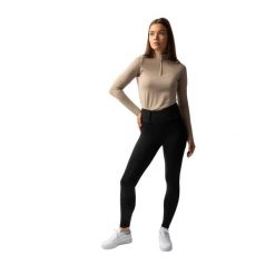 Damskie legginsy jeździeckie z pełną przyczepnością Horze Anya. Zielone legginsy HORZE, bez wzorów, z elastanu. Za 237.00 zł.
