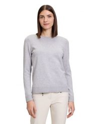 Betty Barclay Sweter w kolorze szarym rozmiar: 44. Szare swetry Betty Barclay, bez wzorów, ze splotem, bez ramiączek. Za 65.23 zł.