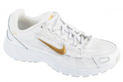 Buty sportowe Sneakersy damskie, P-6000 K. Białe buty treningowe Nike, bez wzorów, z materiału, przed kostkę, bez zapięcia, trekkingowe. Za 329.99 zł.