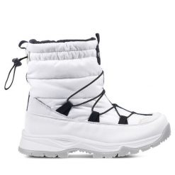 Śniegowce Icepeak. Białe śniegowce Icepeak, bez wzorów, bez zapięcia. Za 399.99 zł.