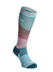 Skarpety damskie merino Ortovox All Mountain Long Socks. Niebieskie skarpetki ORTOVOX, bez wzorów, z materiału. Za 163.79 zł.