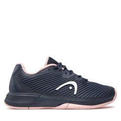 Buty do tenisa Head. Niebieskie buty treningowe Head, bez wzorów, bez zapięcia, tenisowe. Za 649.99 zł.