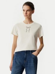 JOOP! T-Shirt Tamme 30103725 Biały Slim Fit. Białe t-shirty Joop!, bez wzorów, z bawełny, bez kołnierzyka, bez ramiączek. Za 379.99 zł.