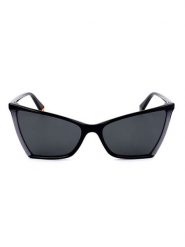 Polaroid Damskie okulary przeciwsłoneczne w kolorze czarnym rozmiar: 57. Czarne okulary przeciwsłoneczne Polaroid, bez wzorów, z tworzywa sztucznego, szklane. Za 104.95 zł.