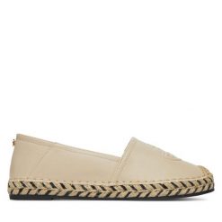 Espadryle Beverly Hills Polo Club. Brązowe espadryle Beverly Hills Polo Club, bez wzorów, bez obcasa. Za 139.99 zł.
