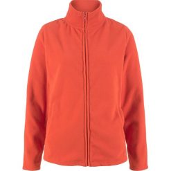 Bluza rozpinana z polaru z wpuszczanymi kieszeniami bonprix pomarańczowy matowy. Bluzy bez kaptura bonprix. Za 44.99 zł.