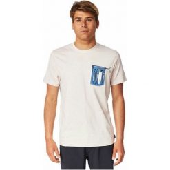 Koszulka z krótkim rękawem Damska Rip Curl Inda Pocket Biały. Białe t-shirty sportowe Rip Curl, m, bez wzorów, bez ramiączek. Za 235.00 zł.