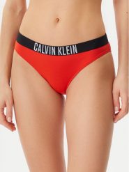 Calvin Klein Swimwear Dół od bikini KW0KW02856 Czerwony. Czerwone bikini Calvin Klein Swimwear, bez wzorów, z syntetyku. Za 109.99 zł.