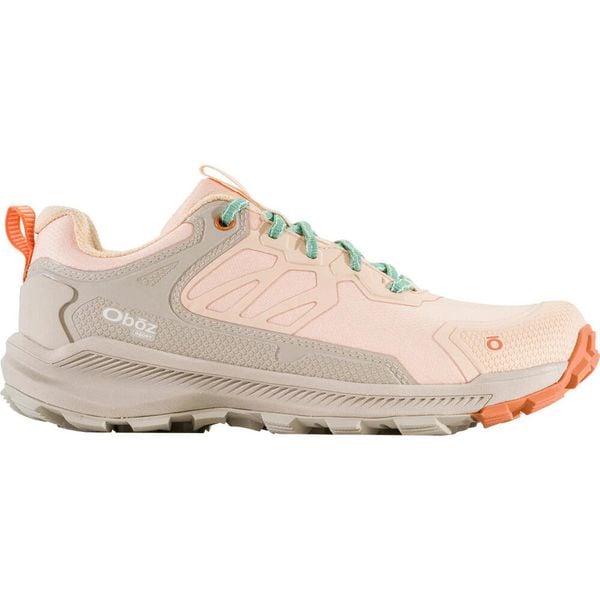 Buty turystyczne damskie Oboz Katabatic Low B-Dry. Brązowe buty trekkingowe OBOZ, bez wzorów, bez zapięcia, trekkingowe. W wyprzedaży za 534.00 zł.
