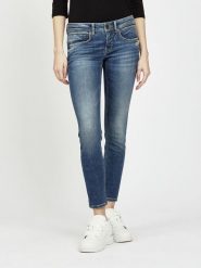 GANG JEANS Dżinsy - Skinny fit - w kolorze niebieskim rozmiar: W29. Niebieskie jeansy GANG JEANS, z aplikacjami, z jeansu, klasyczne. Za 314.95 zł.