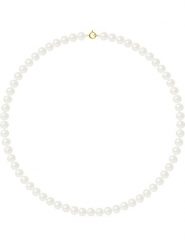 Pearline Naszyjnik perłowy w kolorze białym - dł. 42 cm rozmiar: onesize. Białe naszyjniki Pearline, z materiału, z perłą, złote. Za 491.99 zł.