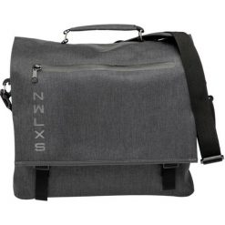 NEW LOOXS Torba rowerowa Messenger Varo, szara. Szare torby na laptopa NEW LOOXS, bez wzorów, z nylonu, na ramię. Za 509.50 zł.