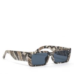 Okulary przeciwsłoneczne Pieces. Brązowe okulary przeciwsłoneczne Pieces, bez wzorów. Za 49.99 zł.