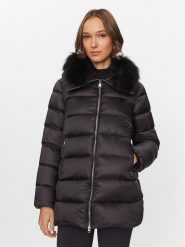 Hetregó Kurtka puchowa Sena 8K603F 23WD02 Czarny Regular Fit. Czarne kurtki HETREGO, bez wzorów, z puchu, bez kaptura. Za 1,849.00 zł.