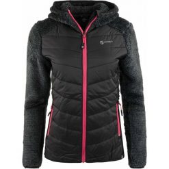 Damska kurtka Mckees Cargana Thermo czarno-czarna. Czarne kurtki MCKEEVER, na jesień, bez wzorów, sportowe, z kapturem. Za 313.74 zł.