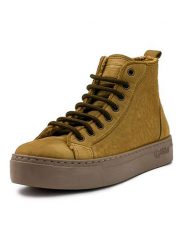 Natural world Skórzane botki w kolorze jasnobrązowym rozmiar: 40. Brązowe botki Natural World, bez wzorów, bez obcasa, bez zapięcia. Za 158.47 zł.