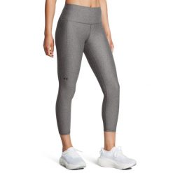 Damskie legginsy z wysokim stanem Under Armour HeatGear. Szare legginsy Under Armour, bez wzorów, z materiału. Za 277.20 zł.