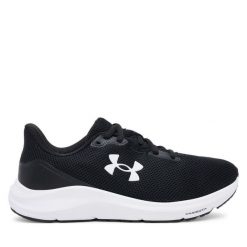 Buty do biegania Under Armour. Czarne buty do biegania Under Armour, bez wzorów, bez zapięcia, do biegania. Za 219.99 zł.