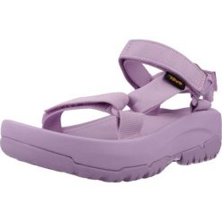 Sandały TEVA W HURRICANE XLT AM Fioletowy. Fioletowe sandały Teva, bez wzorów, z tkaniny, sportowe, bez obcasa, bez zapięcia. Za 313.99 zł.