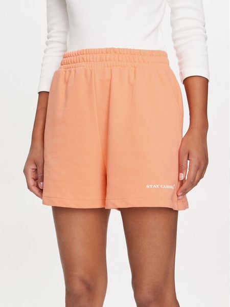 4F Szorty sportowe 4FWSS24TSHOF327 Pomarańczowy Loose Fit. Brązowe szorty sportowe 4f, bez wzorów, z bawełny. Za 69.99 zł.