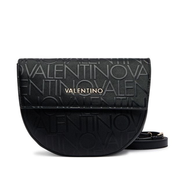 Torebka Valentino. Czarne kopertówki Valentino, bez wzorów, wizytowe, bez dodatków. Za 569.99 zł.