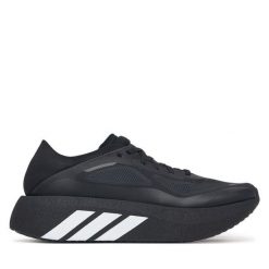 Buty do biegania adidas. Czarne buty do biegania adidas, bez wzorów, bez zapięcia, do biegania. Za 749.99 zł.