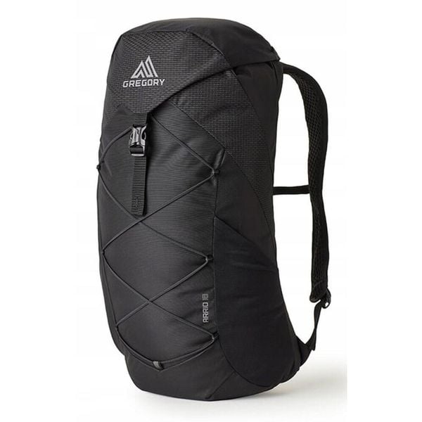 Plecak turystyczny Gregory Arrio 18L. Czarne plecaki Gregory, bez wzorów, bez dodatków. Za 449.99 zł.