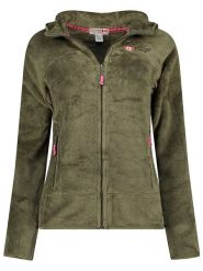 Canadian Peak Kurtka polarowa "Upaloodeak" w kolorze khaki rozmiar: XL. Brązowe kurtki Canadian Peak, xl, bez wzorów, z materiału, bez kaptura. Za 100.99 zł.