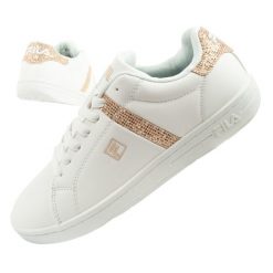 Buty trampki sportowe sneakersy Fila Crosscourt 2. Białe trampki sportowe Fila, bez wzorów, z materiału, bez zapięcia, trekkingowe. Za 126.00 zł.