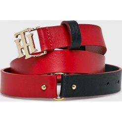 Tommy Hilfiger - Pasek skórzany. Paski marki bonprix. Za 229.90 zł.