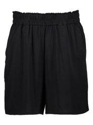 Vero Moda Szorty "Measy joy" w kolorze czarnym rozmiar: S. Czarne szorty Vero Moda, bez wzorów, z wiskozy. Za 37.47 zł.