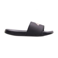Klapki 4F W 4FWAW23FFLIF150-20S czarne. Czarne klapki bez wzorów, z materiału, sportowe, bez obcasa, bez zapięcia. Za 120.98 zł.